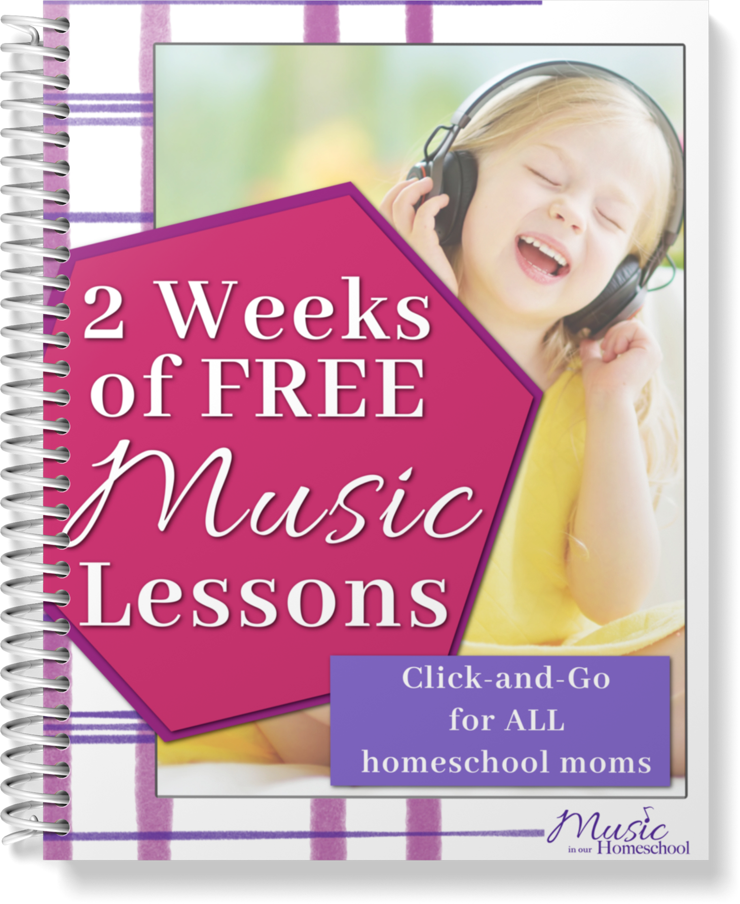 2 Weeks of Free Music Lessons inlcudes click-and-go lessons for ALL homeschool moms